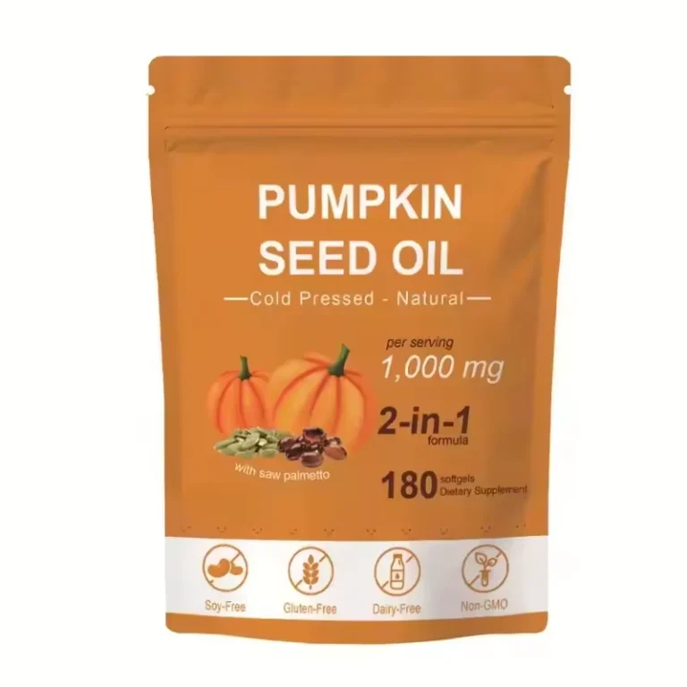 Pumpkin seed oil softgels product image