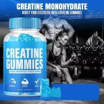 Creatine gummy private label supplement for gym and training ranges